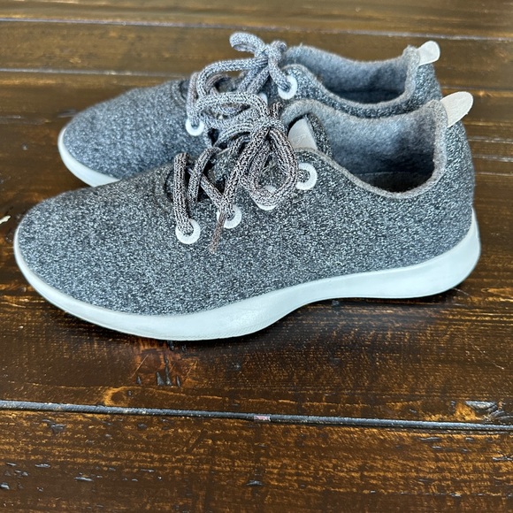 Allbirds Wool Runners Ash Gray Sneakers Lace Up Washable Shoes Womens Size 9 - Picture 2 of 9